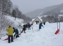 2月4日『SL館』の雪おろし開催
